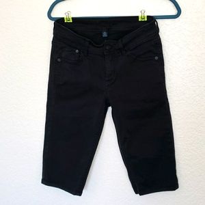 Black Tommy Bahama 15" Clam Digger Shorts Size 4